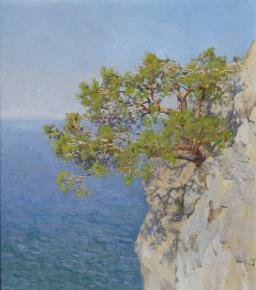Yaroslav Zyablov. Pine over the sea.